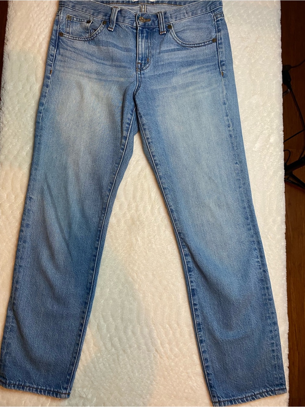 Madewell Women’s Boy Jean Size 25 Light Wash 100% Cotton